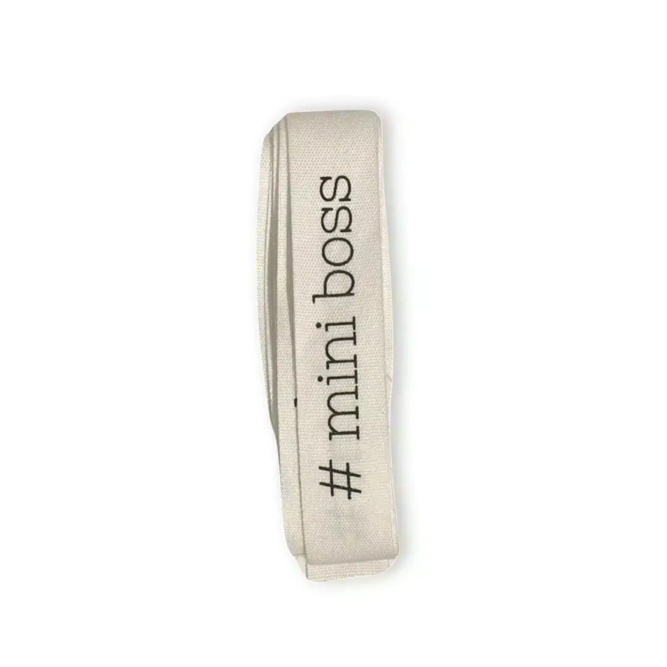 1m Baumwoll-Band "#miniboss"