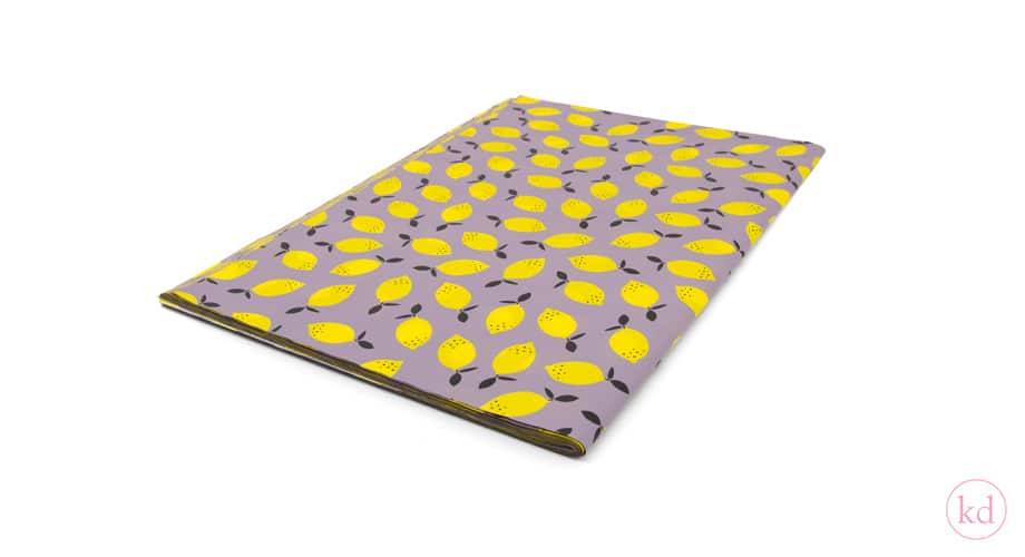 Seidenpapier Zitronen Lila 50x70cm