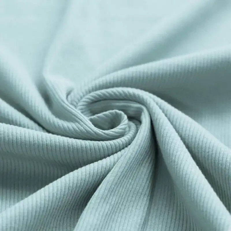 Ribstrick-Jersey-Stoff Meer-Grün für Baby- und Kinderkleidung zum selber nähen