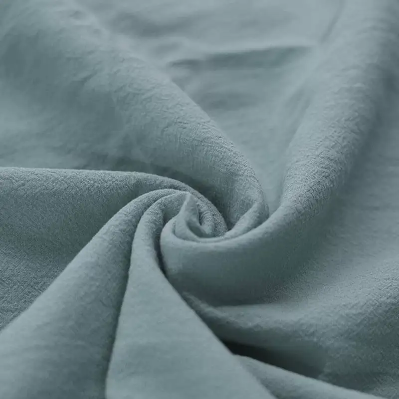 vorgewaschener Baumwollstoff Altgrün perfekt um Kinderkleidung zu nähen