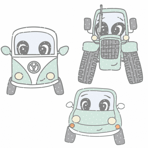 Plotterdatei "Brumm Brumm Autos"
